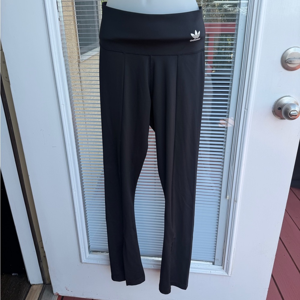 Adidas Black Flared Leggings